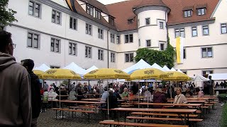 quotTübingens schönster Biergartenquot Brunnenfest im Wilhelmsstift [upl. by Nosreip656]