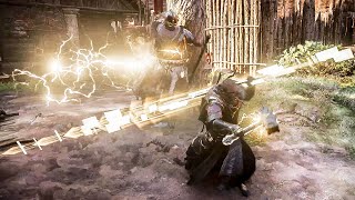 Assassins Creed Valhalla  Odin Spear amp Thors Hammer Dual Wielding Combat Gameplay [upl. by Ennaus429]