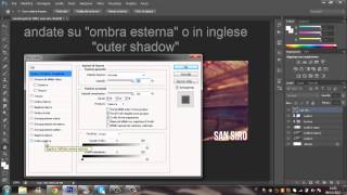 Come creare una scritta trasparente  Photoshop CS6 [upl. by Xuagram324]