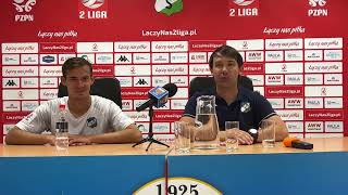 Konferencja pomeczowa KKS KALISZ vs Polonia Bytom 290524 [upl. by Desai]