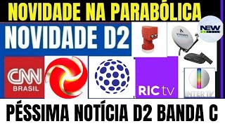 PARABÃ“LICA STARONE D2 SBT ABRIU O SINAL CANAL MAIS FAMÃLIA  FIM DOS CANAIS ABERTO EM BANDA C [upl. by Ellehsyt235]