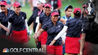 United States finds their form on Day 1 of the 2024 Solheim Cup  Golf Central  Golf Channel [upl. by Anitsirhcairam]