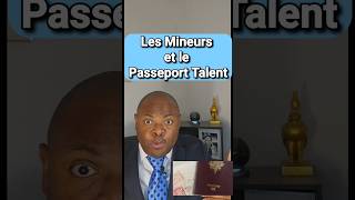 Passeport Talent Famille  mineur [upl. by Pegg752]