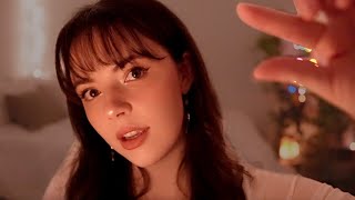 ASMR Stress amp Negativity Plucking Snipping low light eyes closed [upl. by Neelyaj882]