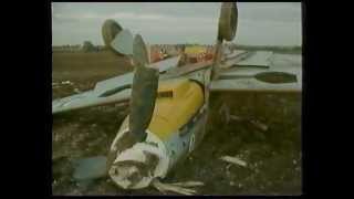 Messerschmitt Bf 109G2 Trop quotBlack Sixquot  Duxford Air Crash  October 12th 1997 [upl. by Miuqaoj93]