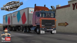 ATS v134 Mack Ultraliner  Cabin DLC ready ATS [upl. by Eluj]