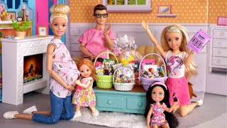 Barbie amp Ken Doll Family Holiday Morning Routine [upl. by Stallworth]