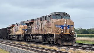 UP 7924 Leads CBTNW1 10 through Gibbon NE [upl. by Steve148]