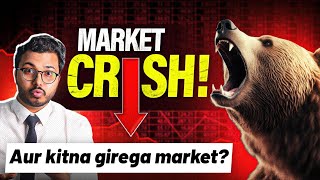 Stock Market Crash  More fall in Nifty Whats the next support level  Vibhor Varshney [upl. by Clarabelle]