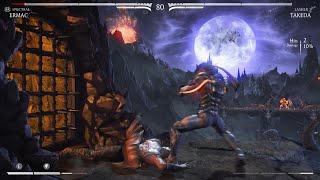 Mortal Kombat XErmacSpectral VS TakedaLasher [upl. by Keslie]