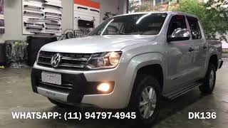 Volkswagen Amarok  Frontbumper  Overbumper  Dk136 Acessórios [upl. by Yaral]