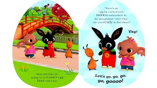 Bing Easter Eggs A read aloud eggshaped board book for children and toddlers [upl. by Maitund605]