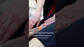 Best Massage Reel Nominee  Monica Ostrowska Italy [upl. by Leahcin]