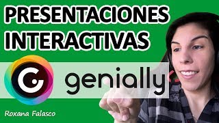 Tutorial GENIALLY ✅ Crear PRESENTACIÓN INTERACTIVA [upl. by Hunley]