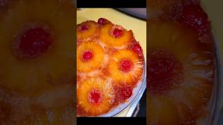 Caramel upside down pineapple cake delicious [upl. by Aun]