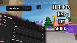 roblox script CPS hub V2 universal hitbox Expander esp and more NEW [upl. by Quinn]