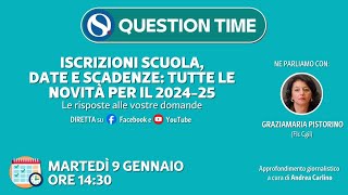 Iscrizioni scuola date e scadenze tutte le novità per il 202425 [upl. by Hoes]