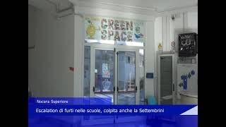 Nocera Superiore escalation di furti nelle scuole colpita anche la Settembrini [upl. by Osgood]