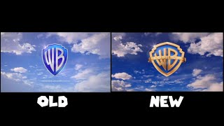 Warner Bros Pictures 2023 Logo Old VS New Designs Comparison [upl. by Franci993]