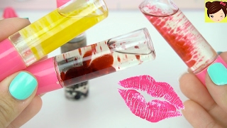 DIY Brillos Labiales Estilo Lampara Lava Naturales DIY  Los Juguetes de Titi [upl. by Enywtna368]