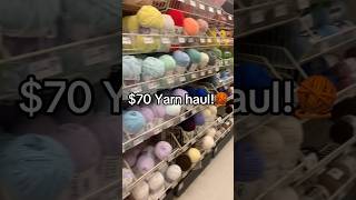 Yarn Haul 🧶 crochet crochetideas crochetshorts fyp haul crochetprojects crochetfall [upl. by Ettennor44]