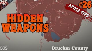 HIDDEN WEAPONS CRATES DRUCKER COUNTY  State of Decay 2 Juggernaut Edition  ApocaTips [upl. by Leland]