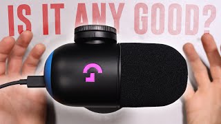 Logitech Yeti GX USB Dynamic Mic Review  Test [upl. by Neelat]