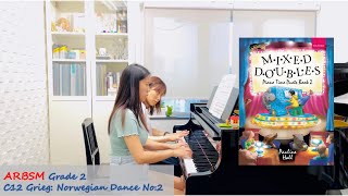 ABRSM Piano Grade 2 Grieg Norwegian Dance No2 arranged by Hall [upl. by Nirda131]