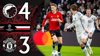 FC Copenhagen 43 Man Utd  Match Recap [upl. by Anaitsirk766]