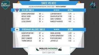 Sydenham Hillside 2nd XI v Keilor 2nd XI [upl. by Columba375]