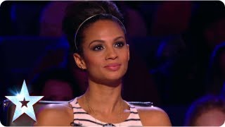 Will Alesha Dixon find love on this weeks show  Britains Got Talent 2013 [upl. by Anitreb449]