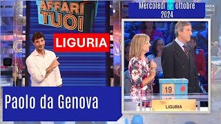 Affari tuoi di mercoledì 231024 con la Liguria I pacchi aperti in ordine [upl. by Kraft]