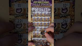 MEGA BONUS amp COIN STACK WINNER 3000000 MEGA STACKS PA LOTTERY 30 SCRATCH OFF TICKET lottery win [upl. by Asor]