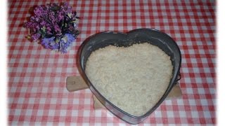 SUPER SCHNELL UND EINFACH VALENTINSTAG KUCHEN IN HERZFORM  MANDELKUCHEN REZEPT [upl. by Etienne]