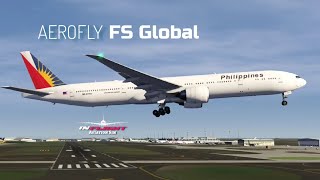 Manila to San Francisco  B777300ER  Full Flight [upl. by Yeldoow]