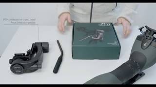 Video Tutorial Set up and features of the SWAROVSKI OPTIK PTH professional tripod head [upl. by Jovitah]