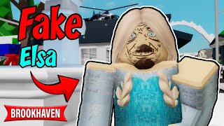 EXPOSING FAKE ELSA NA MAY BALBAS  Brookhaven RP  Roblox [upl. by Nenerb]