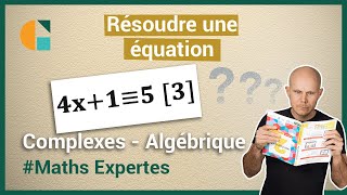 Résoudre une équation simple avec les congruences  Exercices corrigés  Maths expertes [upl. by Elenaj]