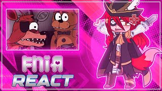 FNIA React to 5AM at Freddys The Prequel  🇲🇽🇺🇲🇧🇷  Gacha Club [upl. by Dede]