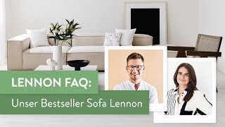 Sofa FAQ Alles rund um unser Bestseller Sofa Lennon [upl. by Goodson]