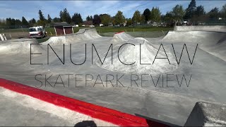 Enumclaw Skatepark Review [upl. by Oirevas]