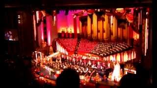 Mormon Tabernacle performs the Hallelujah Chorus for Meredith Brokaw [upl. by Ahsinam]