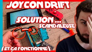 TUTO REPARER le JOYCON DRIFT avec UN BOUT DE CARTON 🔥  amp ça fonctionne définitivement [upl. by Inahpets]