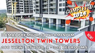 Premium Condominium  Sabah Tallest Jesselton Twin Towers  Damai Likas [upl. by Ssitnerp81]