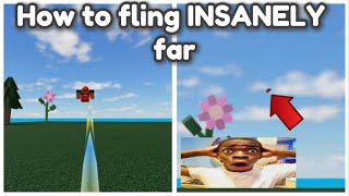 How to fling anything INSANELY far 🤯 [upl. by Nahtaneoj]