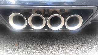 2014 Corvette Stingray Exhaust in Track Mode [upl. by Ayotaj]