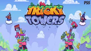 Tricky Towers  1  Checking out Tricky Towers 4Player Gameplay [upl. by Gore533]