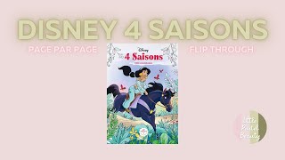 LIVRE DE COLORIAGE DISNEY 4 SAISONS ⦙ HACHETTE HEROES〚PAGE PAR PAGE〛 [upl. by Noli874]