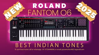 Roland Fantom o6 Indian Tones  Fantom 06 2025  Mohan Music Mania Indian Tones [upl. by Auguste]