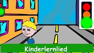 Das Ampellied  Kinderlernlied  Yleekids Deutsch lernen [upl. by Nesyrb973]